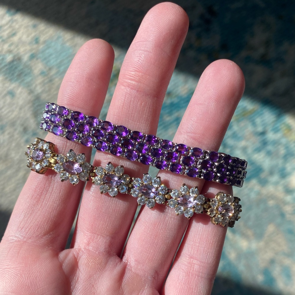 Amethyst 💜 costume jewelry!